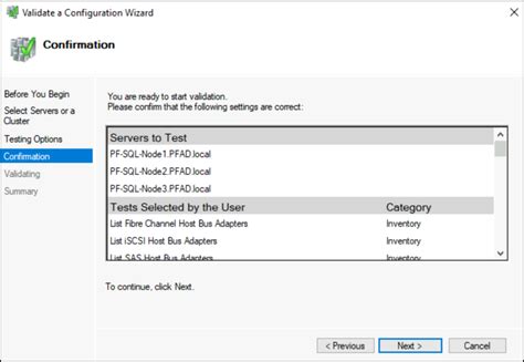 Failover Cluster Validation Wizard Dell Apex Block Storage For Azure