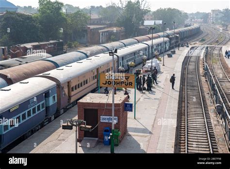 Jodhpur Train Station, India Stock Photo - Alamy