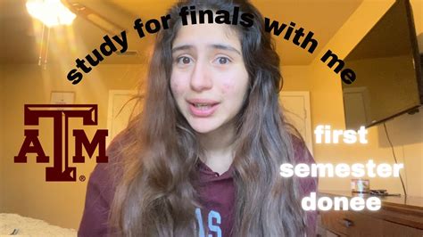 FINALS WEEK VLOG Texas A M University YouTube