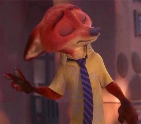 Nick Wilde Peace Out Blank Template Imgflip