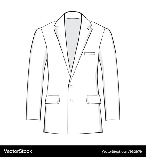 Suit Royalty Free Vector Image Vectorstock