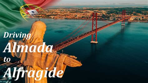 ALMADA CRISTO REI A ALFRAGIDE PORTUGAL PONTE SOBRE O TEJO VIAGEM