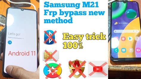 Samsung M Frp Bypass Android Youtube