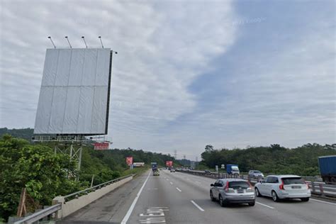 Firstboard 2 Sided Unipole Billboard Along North South Expressway