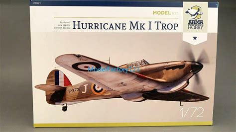 Arma Hobby 70021 172 Hawker Hurricane Mk I Model Kit Th