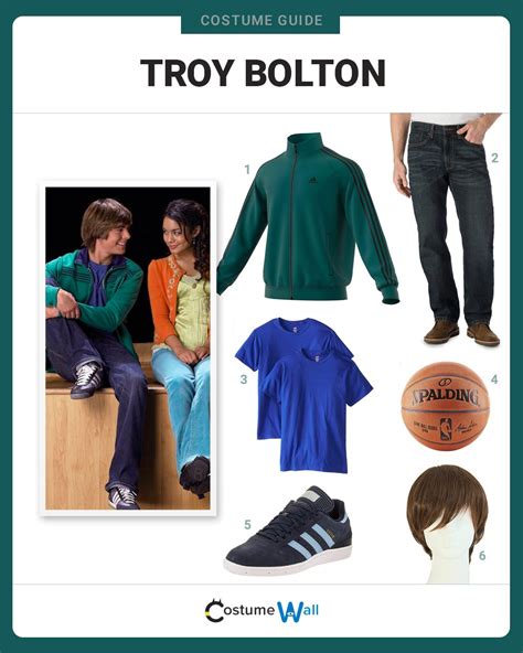 Troy And Gabriella From High School Musical Costume Carbon, 41% OFF