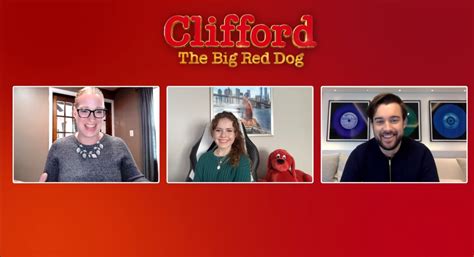 Clifford The Big Red Dog Cast Interview - Pretty in Baby Food