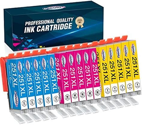 Paeolos Compatible Xl Ink Cartridge Replacement For Canon Xl