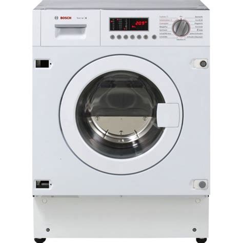 Bosch Serie 6 Wkd28542 Einbau Waschtrockner 7 Kg Waschen 4 Kg