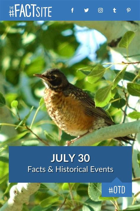 July 30: Facts & Historical Events On This Day - The Fact Site