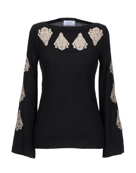 Snobby Sheep Jumper In Black Lyst