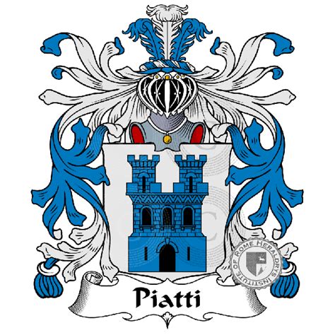 Wappen Der Familie Piatti Bitmap Usd