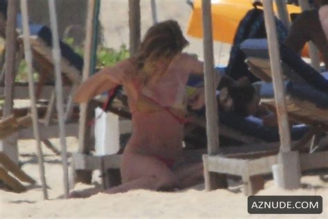 Doutzen Kroes Topless In A Bikini On The Beach In Bahia Aznude