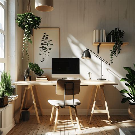 41 Stunning Scandinavian Home Office Design Ideas - Edward George