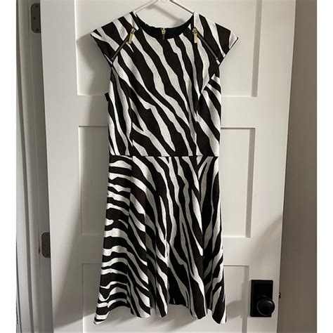 MICHAEL Michael Kors Dresses Nwt Michael Kors Zebra Print Dress