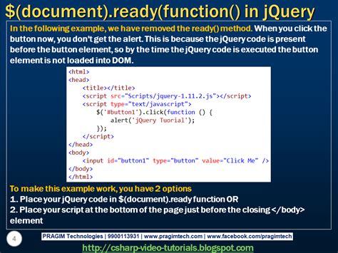 Sql Server Net And C Video Tutorial What Is Document Ready