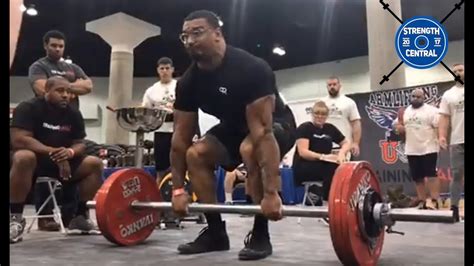 Larry Wheels First Strongman Competition Axle Deadlift Event 6 8