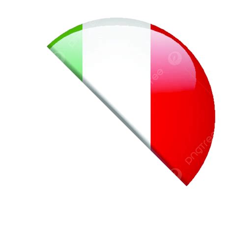 Italia Bandera Lustroso Botón De Viaje Global Vector Png Dibujos