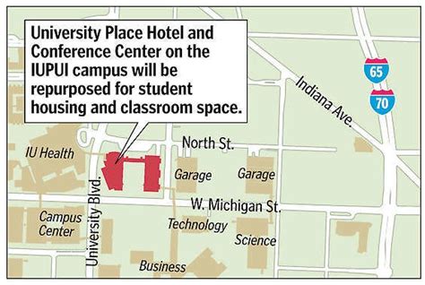 Campus Map For Campus Facility Services, 1996 IUPUI Image, 43% OFF