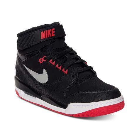 Nike Air Revolution Basketball Sneakers In Black For Men Lyst