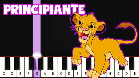 El Rey León Duerme Ya The Lion King Teclado y Piano Tutorial