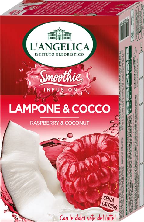 L Angelica Smoothie Lampone Cocco G Dm Italia