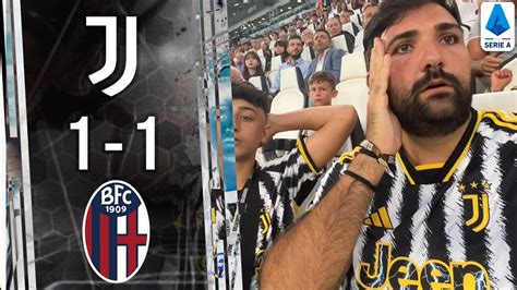 Delusione Juventus Bologna Reaction Dallo Stadium Youtube