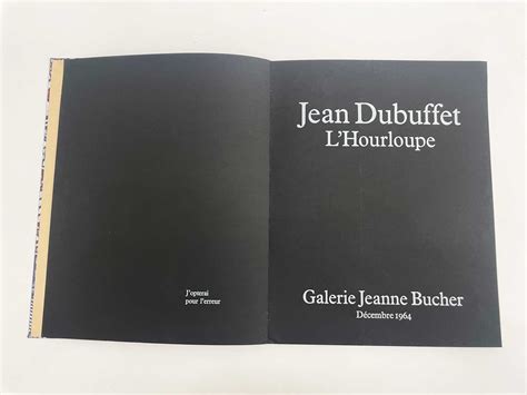 L Hourloupe Jean Dubuffet 1964 Jeanne Bucher Jaeger Jeanne Bucher