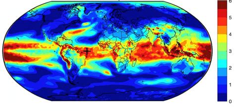 World Heat Map IMAGE EurekAlert Science News Releases