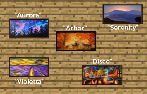 Better Paintings Resource Pack For Minecraft