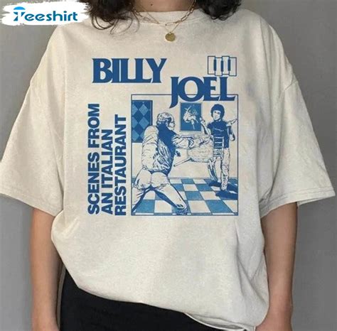 Billy Joel Vintage Shirt Stevie Nicks Long Sleeve Unisex T Shirt