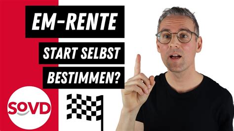 Beginn Der EM Rente Selbst Bestimmen YouTube