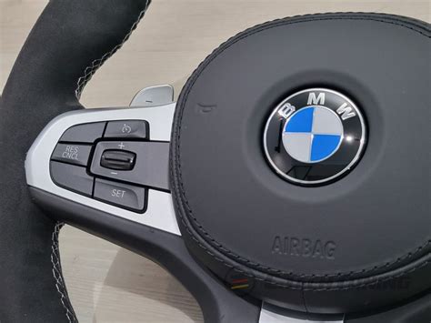 Genuine Bmw M Sport Alcantara Steering Wheel Including Airbag With