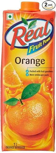 Dabur Real Orange Fruit Juice Packaging Size 1 L At Rs 90 In Gurugram