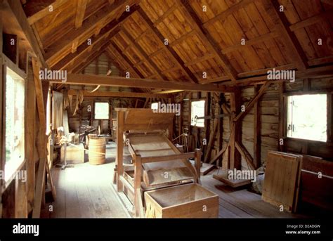 New York North Tarrytown Interior Of Phillipsburg Manor Historic