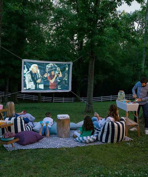 The Easiest Way To Build Your Own Backyard Movie Theater