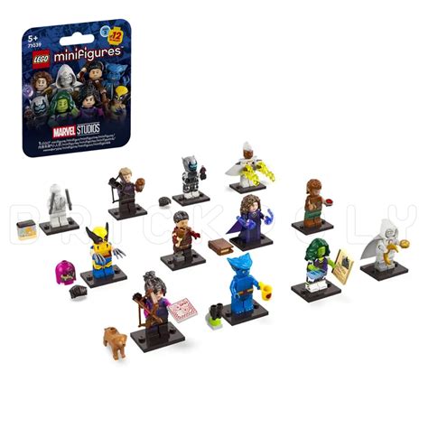 71039 Lego Minifigures Marvel Studios Series 2 ครบชุด 12 ตัว กรีด