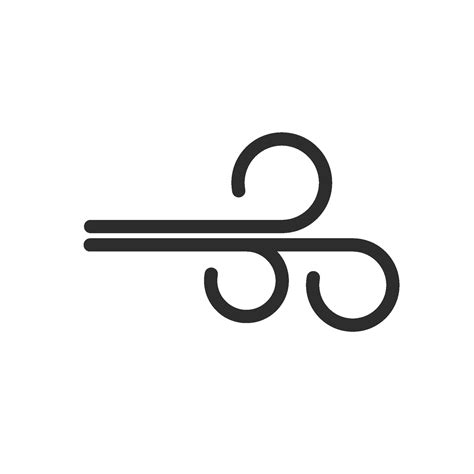 high gusts of wind icon vector element design template 35887427 Vector