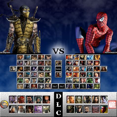 Mortal Kombat Vs Marvel Universe By Sprite Genius On Deviantart