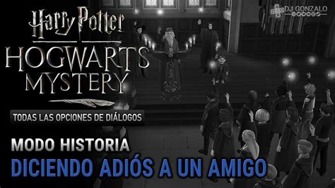 Harry Potter Hogwarts Mystery A O Cap Tulo Diciendo Adi S A