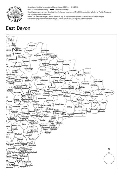 Parishes And Maps - Devon Family History Society