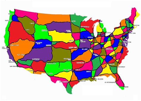 interstate highways  state lines source maps   web