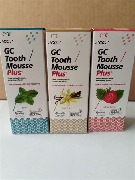 GC TOOTH MOUSSE PLUS DENTAL USE Lazada PH