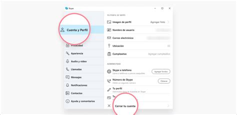 C Mo Eliminar Una Cuenta De Skype