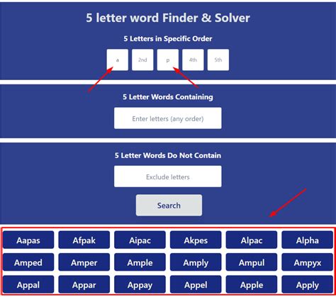 5 Letter Word Finder, Solver & Unscrambler