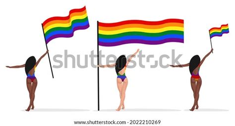 Vector Rainbow Gay Lgbt Rights Icons Stock Vector Royalty Free