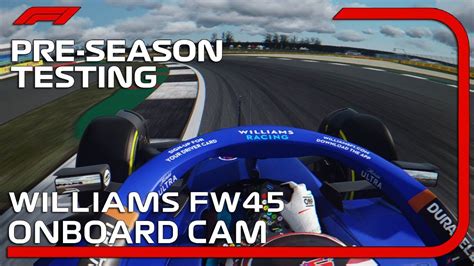 F1 2023 Logan Sargeant WILLIAMS FW45 Silverstone Pre Season Test