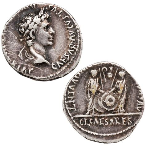 Caesar Augustus Coin For Sale New Testament Silver Denarius