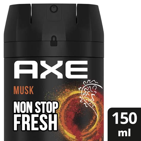 Axe Musk Aerosol Deodorant Body Spray Ml Shop Today Get It