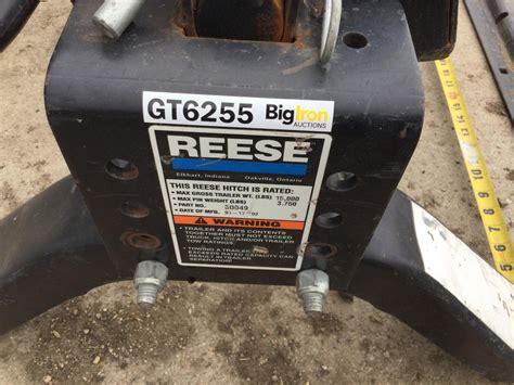 Reese Fifth Wheel Hitch | Transportation | BigIron